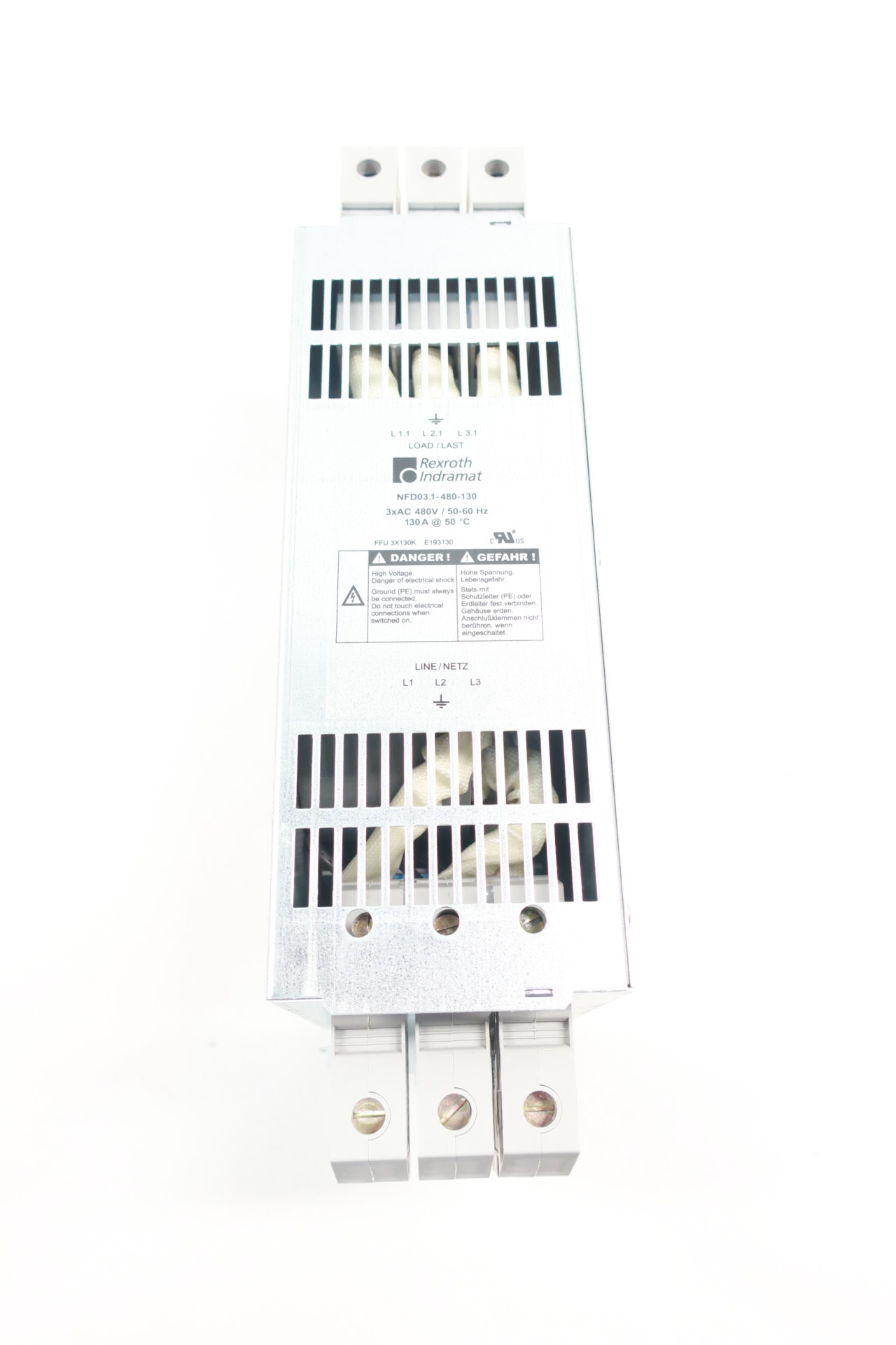 Rexroth NFD03.1-480-055 Power Line Filter 480V 