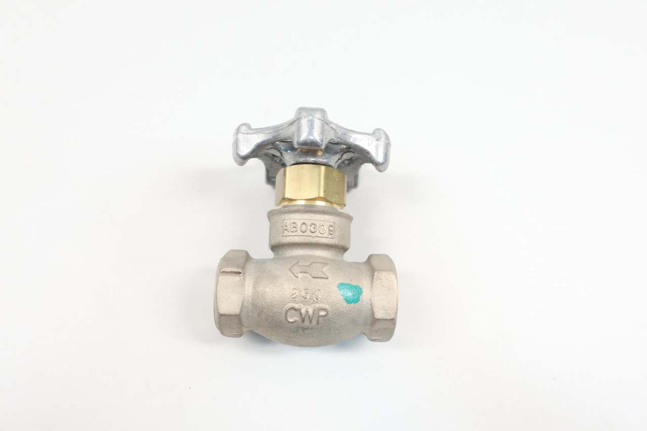 Globe Valves REGO 2554 Stainless Manual ShutOff Globe Valve 250 1/2IN
