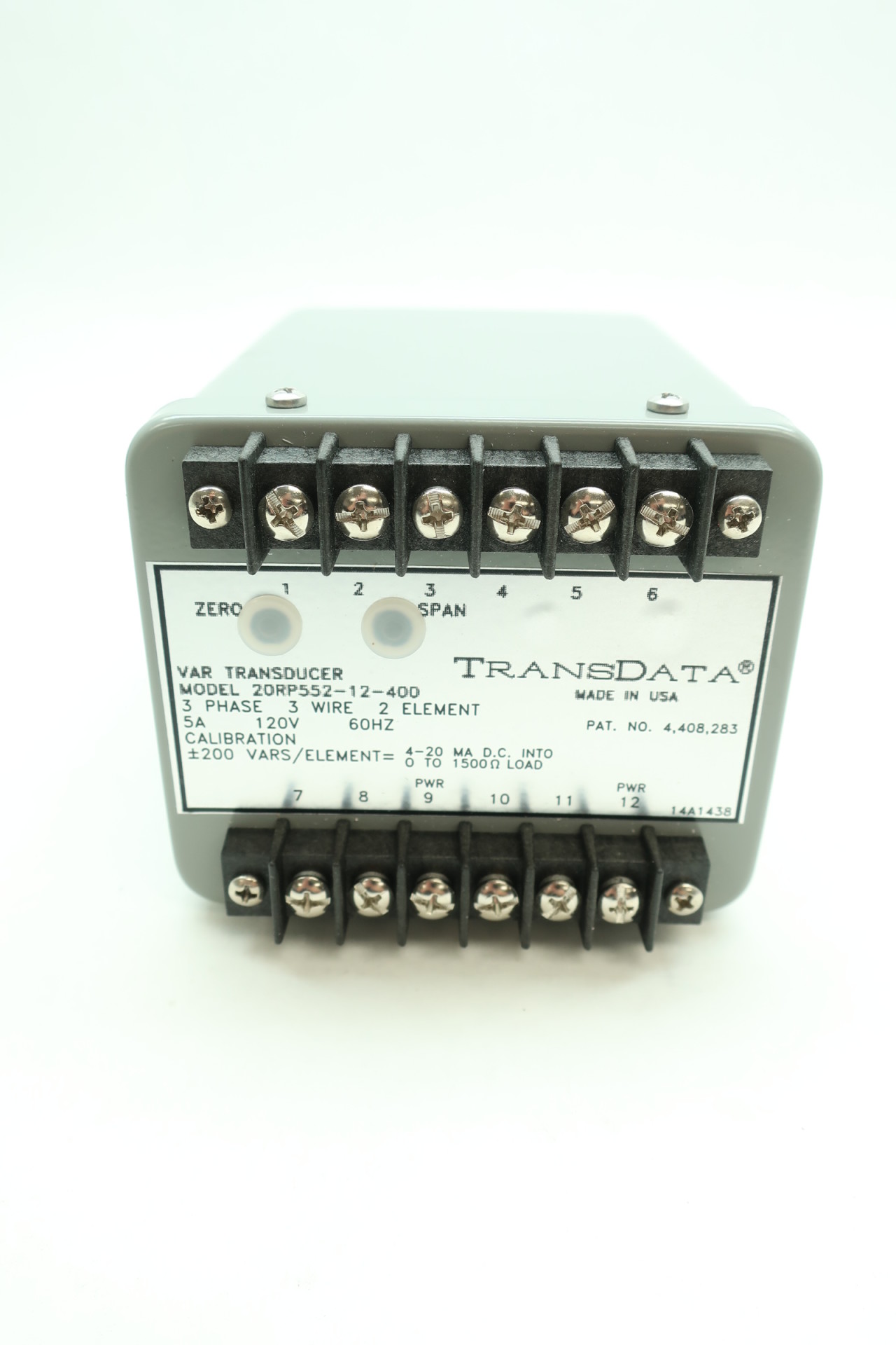 Transdata 20WP552-761 Transducer