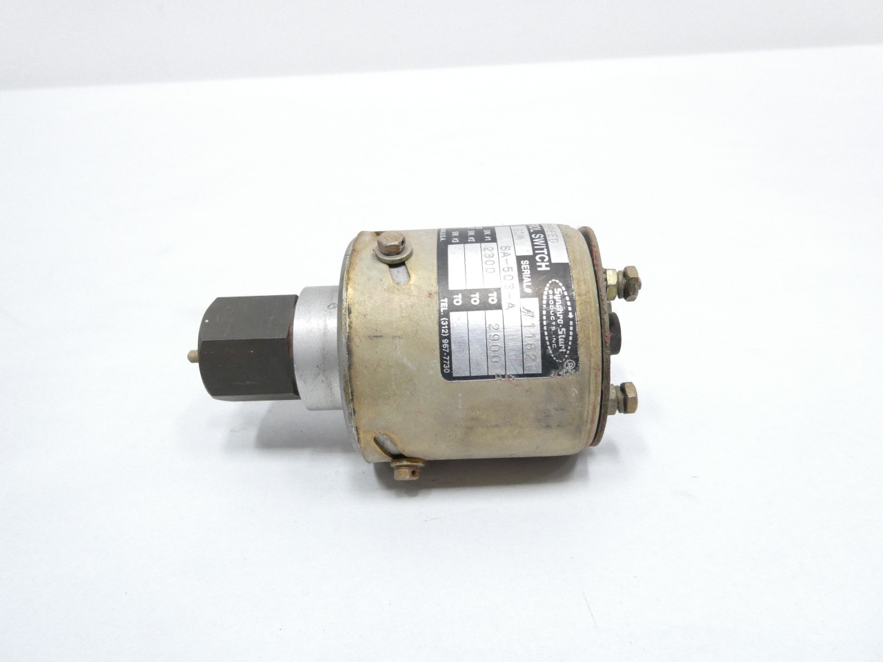 SYNCHRO-START GOM SA-503-A OVERSPEED CONTROL SPEED SWITCH