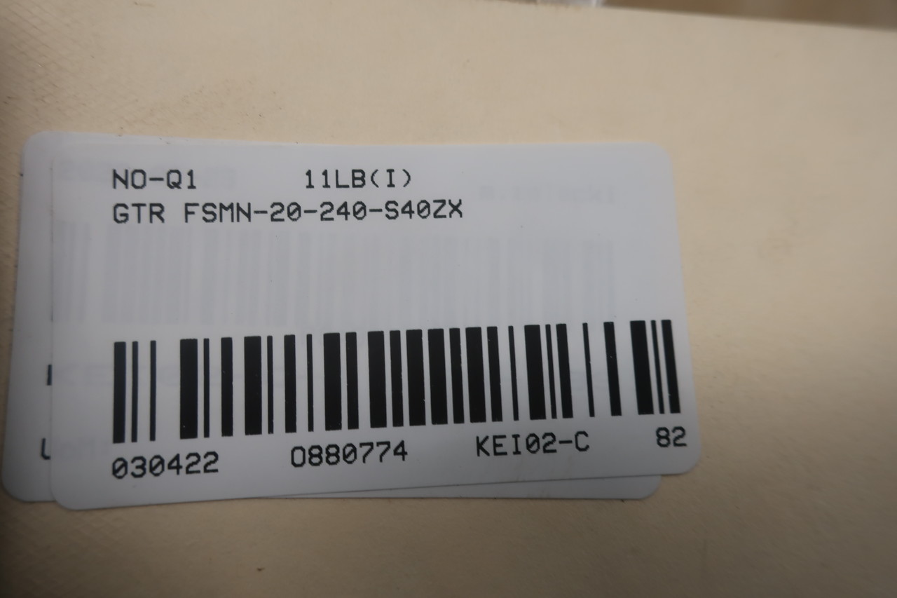Gtr FSMN-20-240-S40ZX Gearmotor 6.95rpm 1ph 40w 100v-ac
