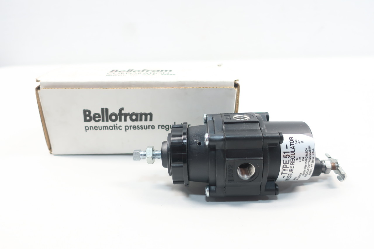 Bellofram 960177000 Pneumatic Regulator 250psi 0100psi 1/4in Npt