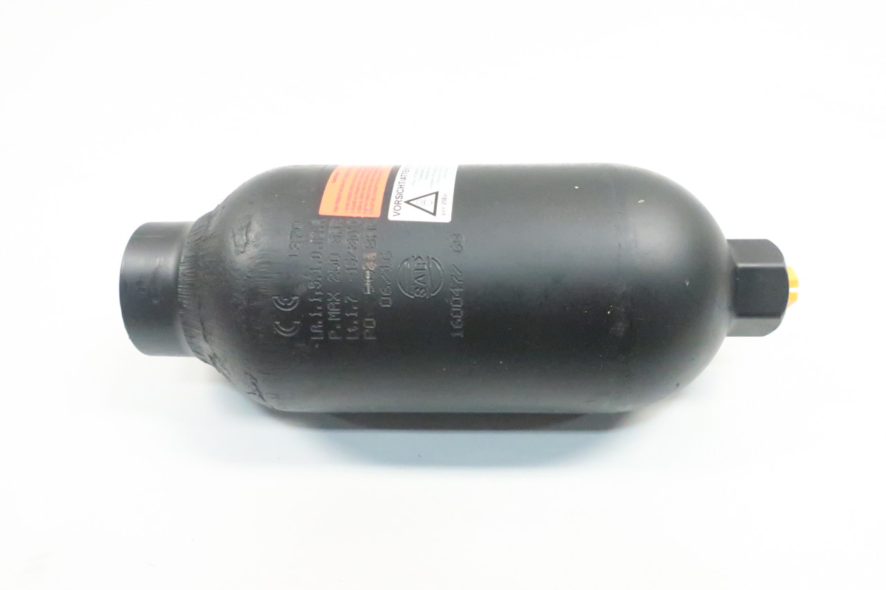 Saip LA.1.1.5.1.0.M8.A 1.7l 250bar Hydraulic Accumulator Saip LA.1.1.5.1.0.M8.A 1.7l 250bar Hydraulic Accumulator
