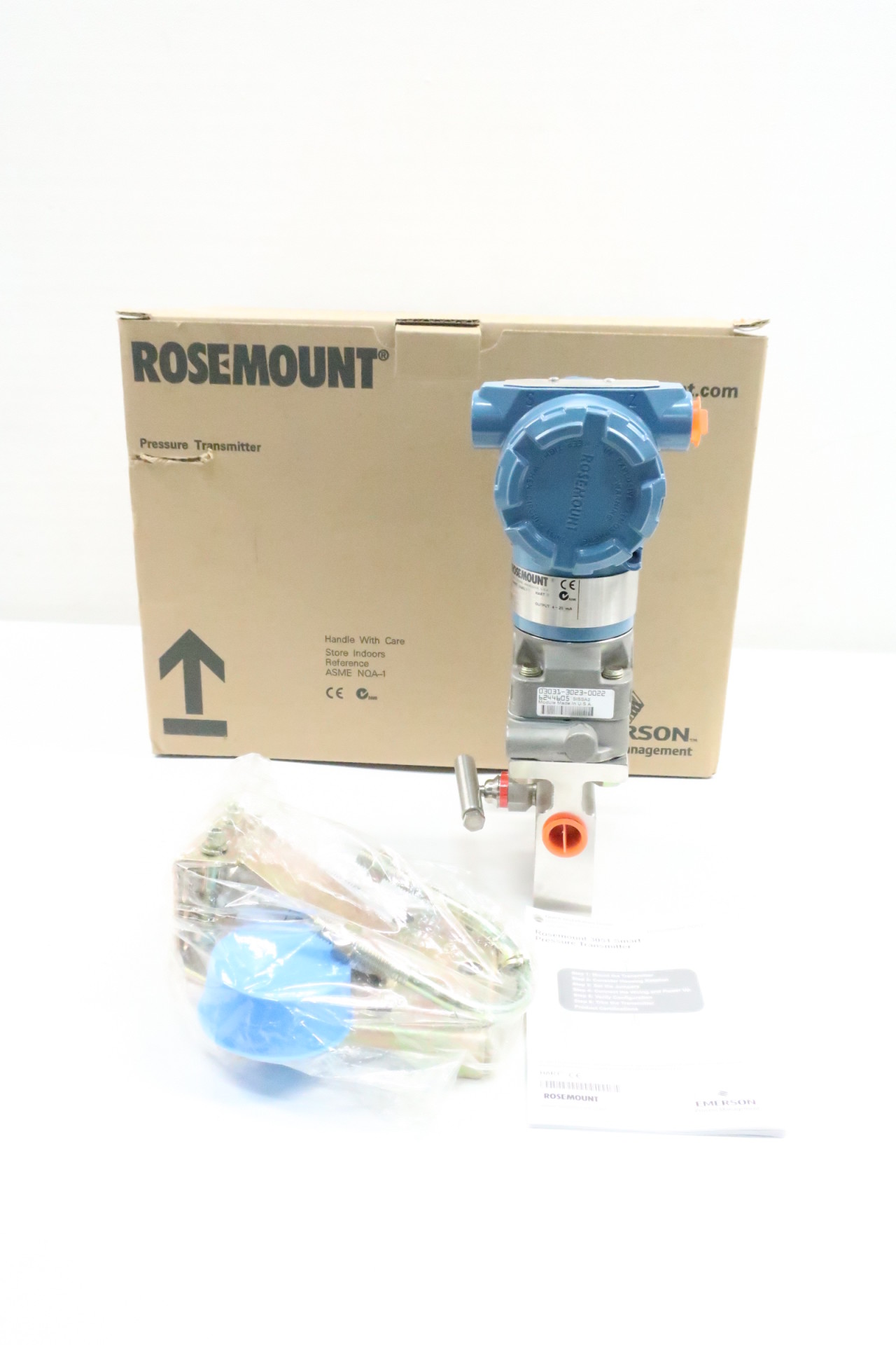 Rosemount 3051TA2A2B21AS1B4E5M5 Smart Pressure Transmitter 0-150PSI D625769