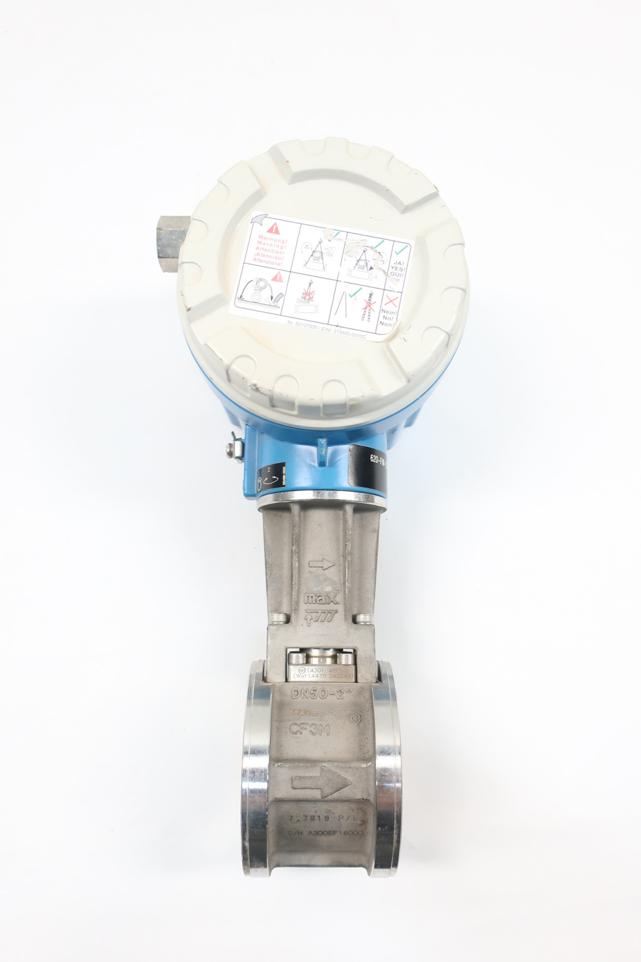 Endress Hauser 72W50-SK0BA1AAB0AW Prowirl 72 2in 12-36v-dc Flow Meter