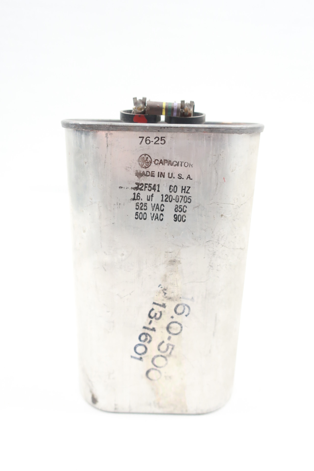 GE Dielektrol Capacitor Oval 3 uf MFD 370 volt  6X651 