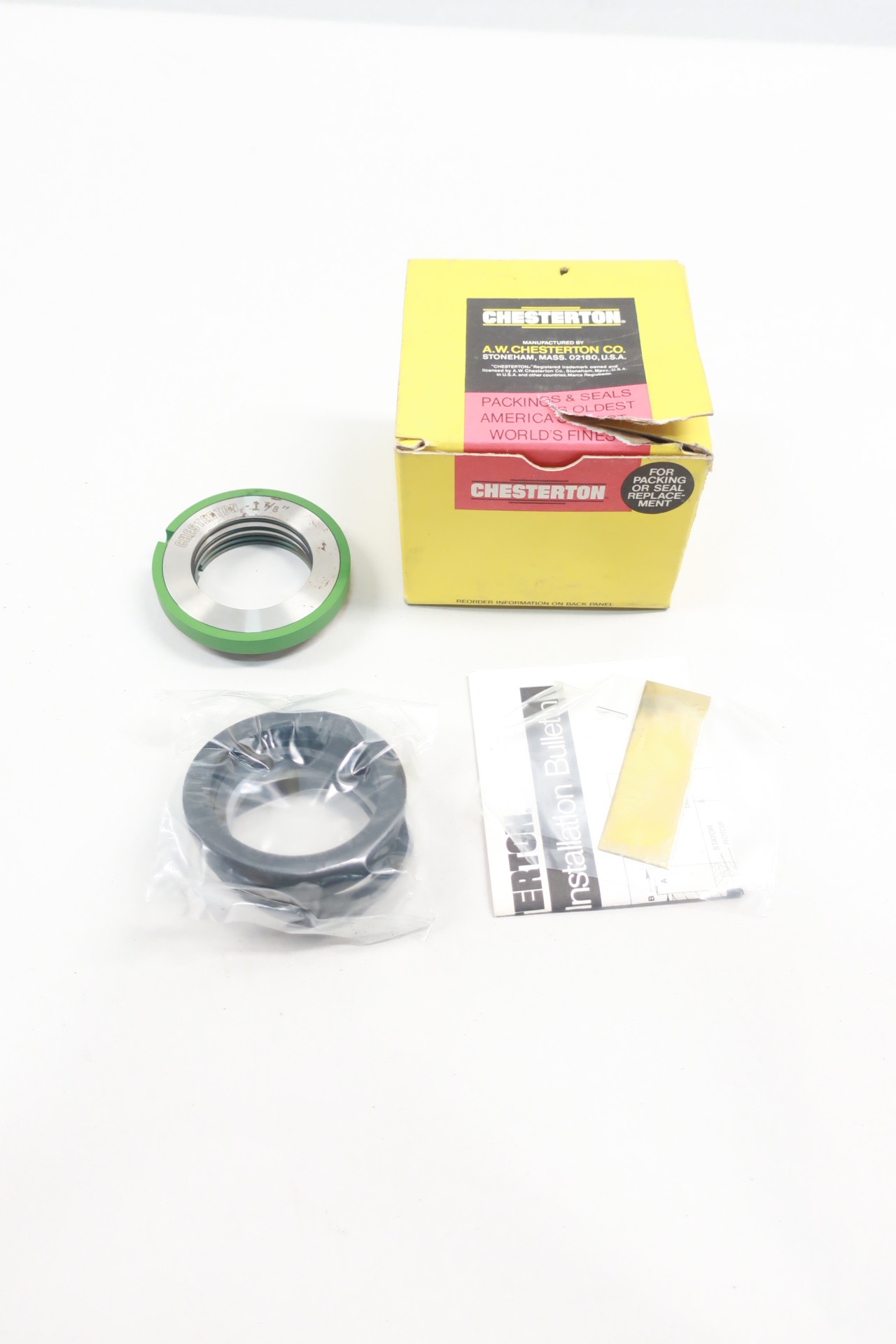 NEW A.W CHESTERTON SASE-14 SU SC/S SELF-ALIGNING STATIONARY SEAL RING 
