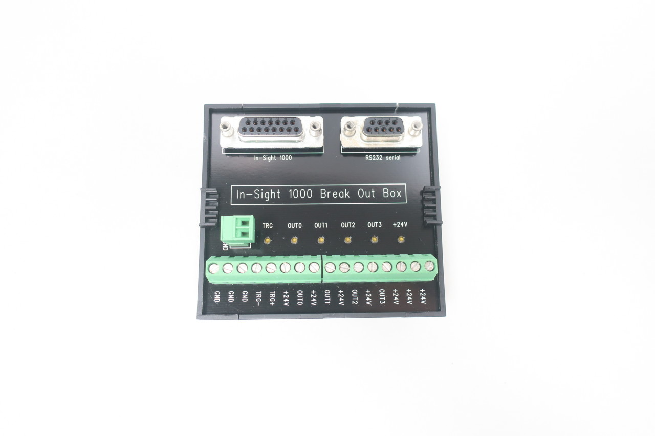 Discontinued by Manufacturer COGNEX 800-5743-1 in-Sight 1000 CIO-1350 Breakout Box Module 24V 