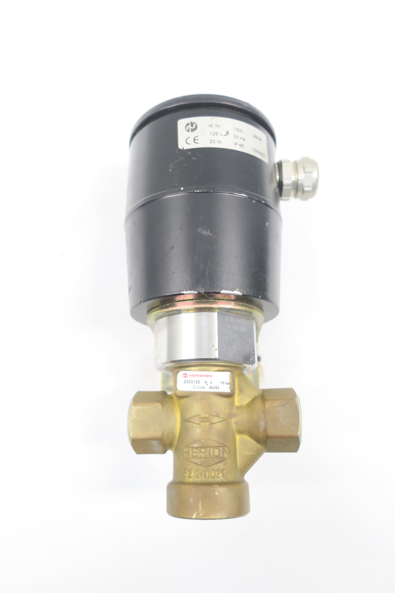 Norgren 2323120 Solenoid Valve 125v-dc 1/2in Npt