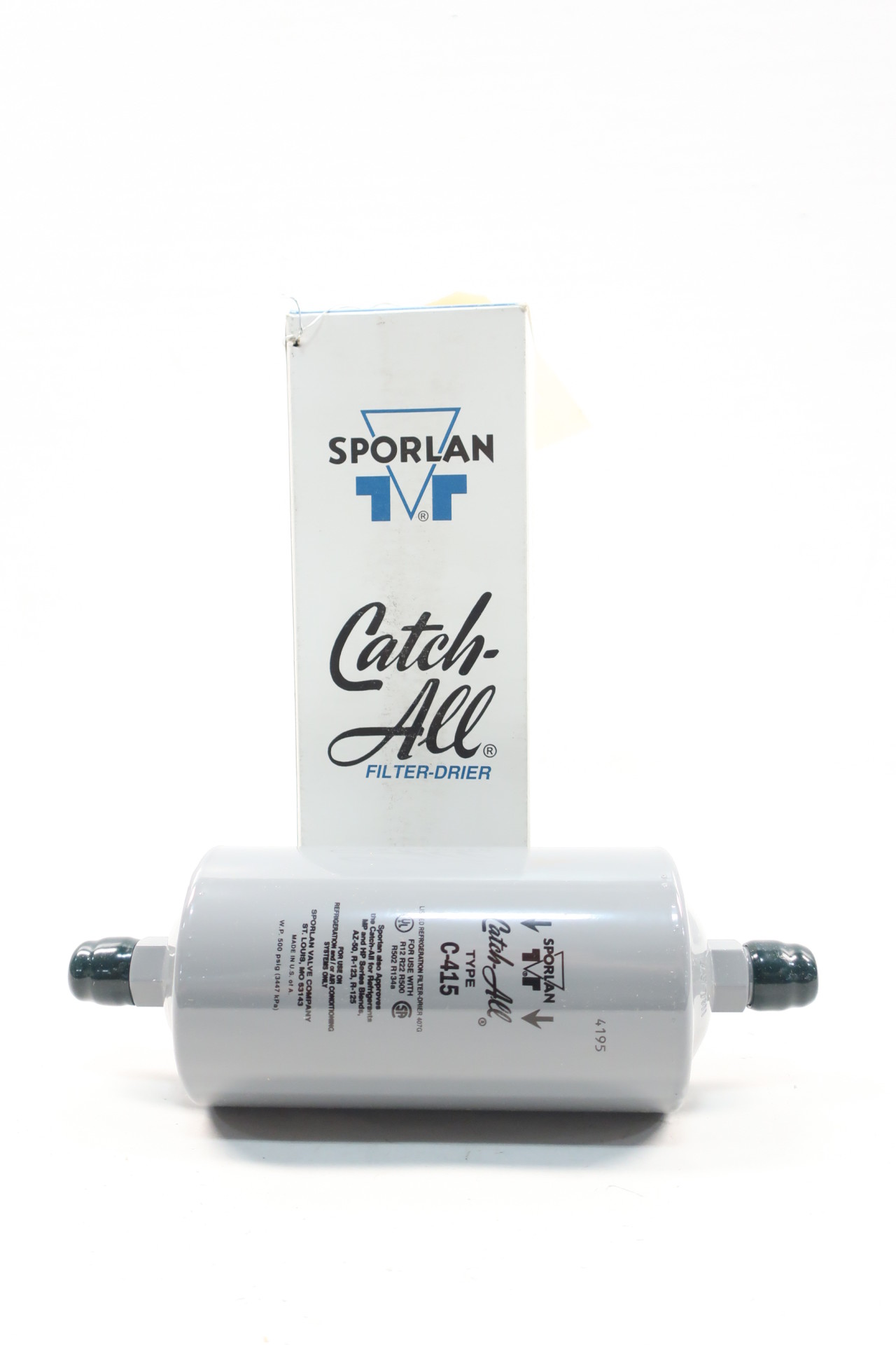 Sporlan C-415-S Catch-All Filter Drier 5/8" ODF Solder 