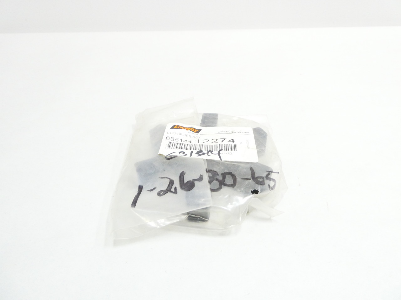 Lovejoy L150 Solid Type Jaw Coupling SOX/NBR Rubber Spider - Twin