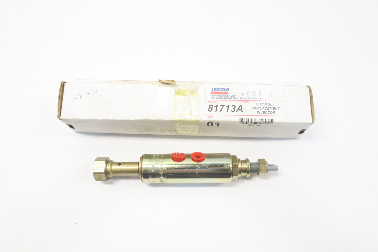 Details about   LINCOLN 81713A VITON SL-1 REPLACEMENT INJECTOR *NEW* 3A3 