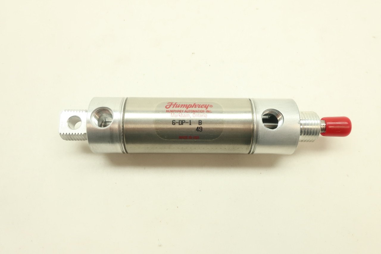 HUMPHREY 6-S-2 PNEUMATIC AIR CYLINDER  2 inch stroke  Bore 1 1/16" NEW 