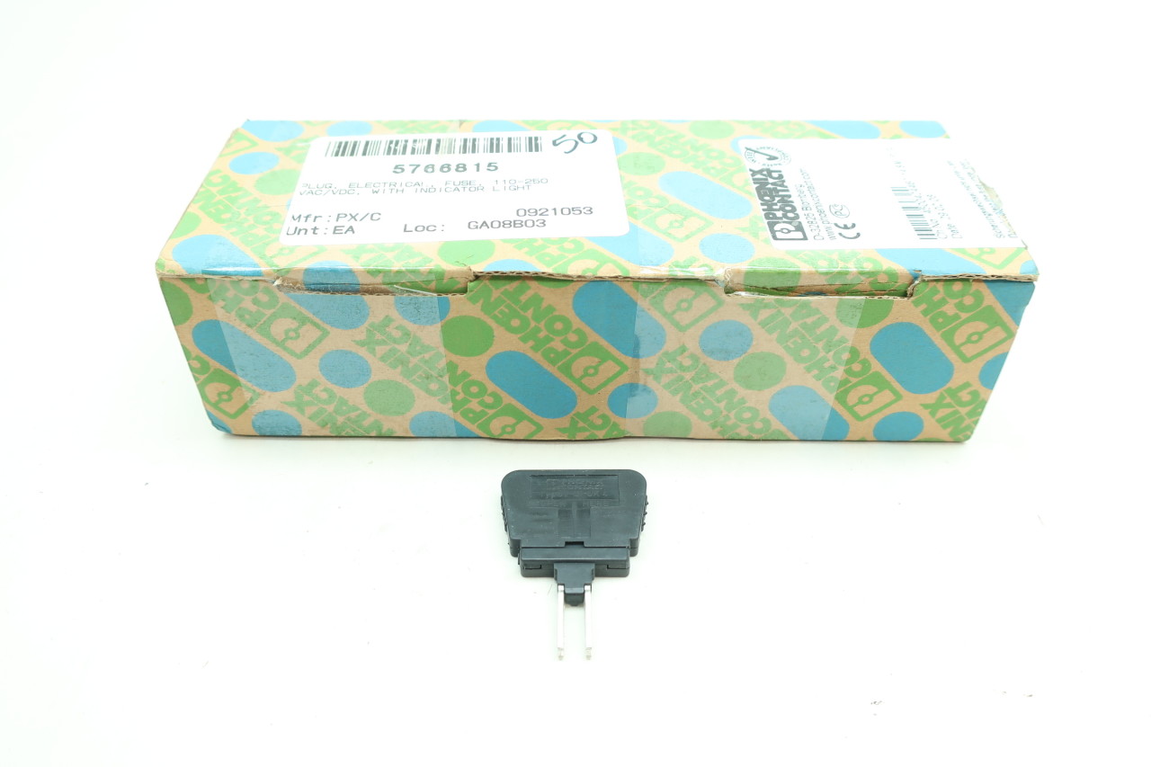 PHOENIX CONTACT 0921053 ST-SILA250-UK 4 FUSE PLUG  NEW IN BOX LOT OF 50 4017918010317 