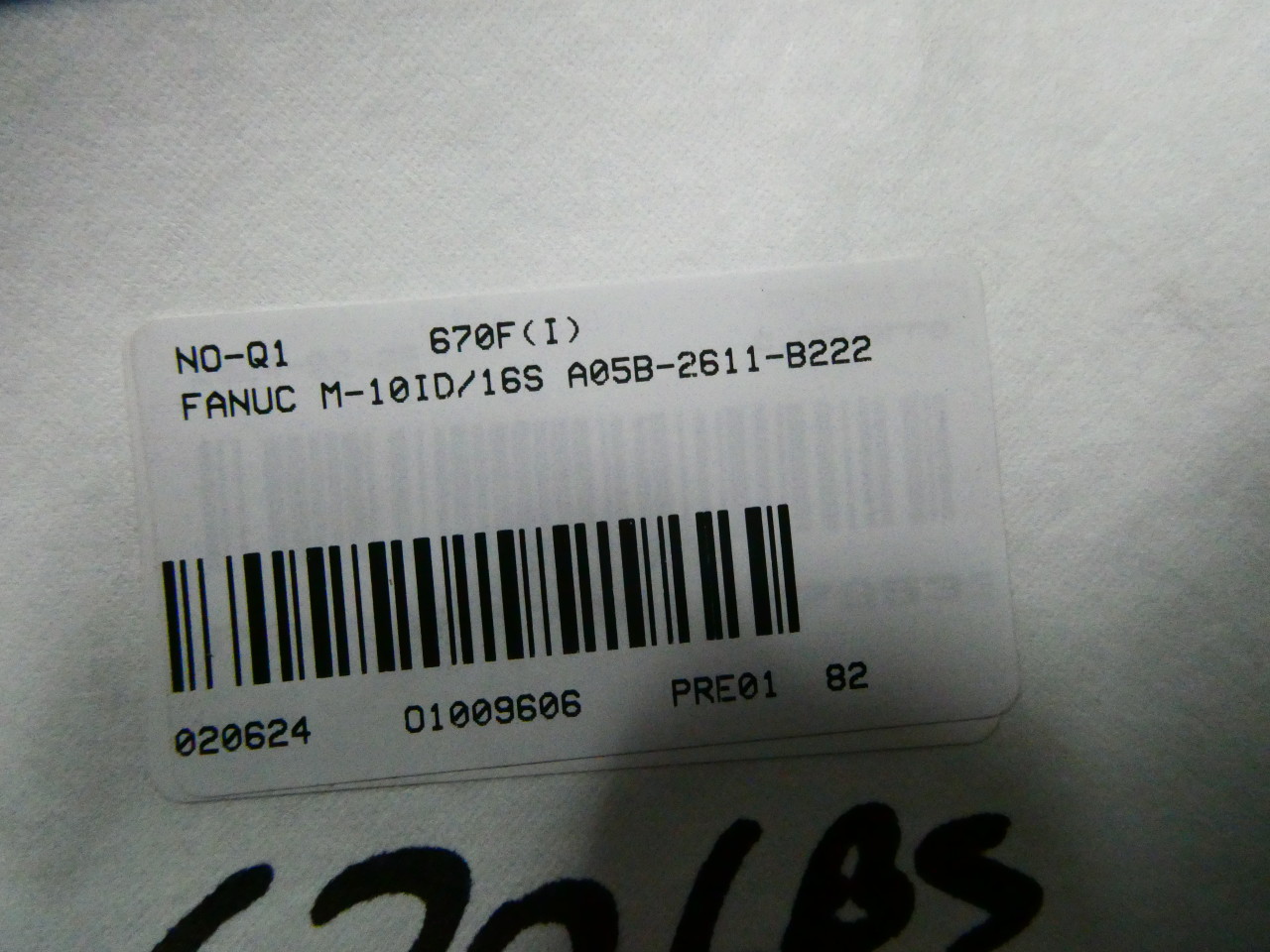 FANUC M-10ID/16S A05B-1227-B422 R-30IB A05B-2611-B222 440 FANUC M-10ID/16S A05B-1227-B422 R-30IB A05B-2611-B222 440